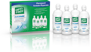 Opti-Free PureMoist Systempack, Alcon (4 x 300 ml)